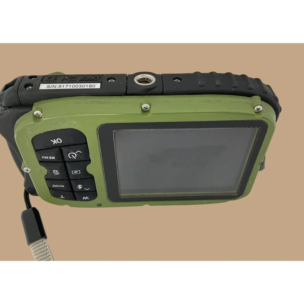 Coleman Xtreme3 Waterproof Digital Camera 720P HD Camo Battery SD Card